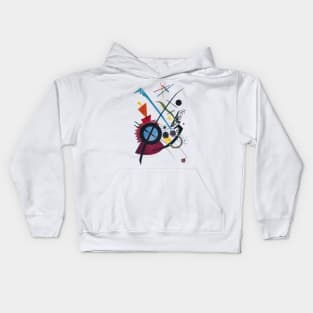 Kandinsky Abstract Cheese artwork Kids Hoodie